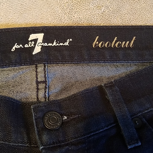 7 for all mankind sz 29 boot cut jeans - Picture 3 of 4